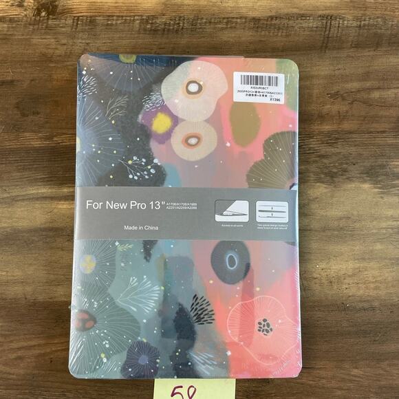 MacBook Pro 13” 2016-2020 amoebas design hardshell case - Picture 3 of 3